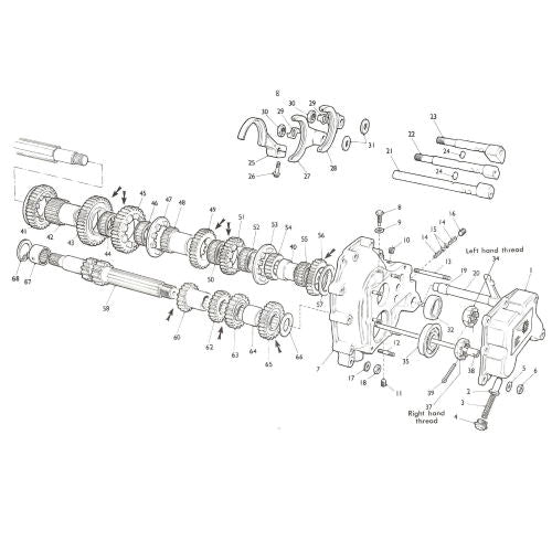 Ersatzteile MK9 Getriebe