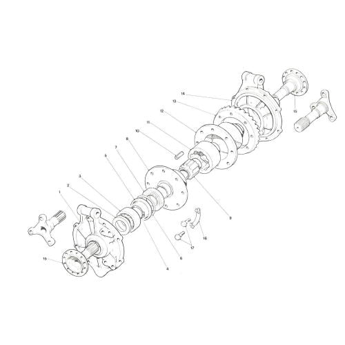 Ersatzteile MK9 Differential mit Diff. Sperre