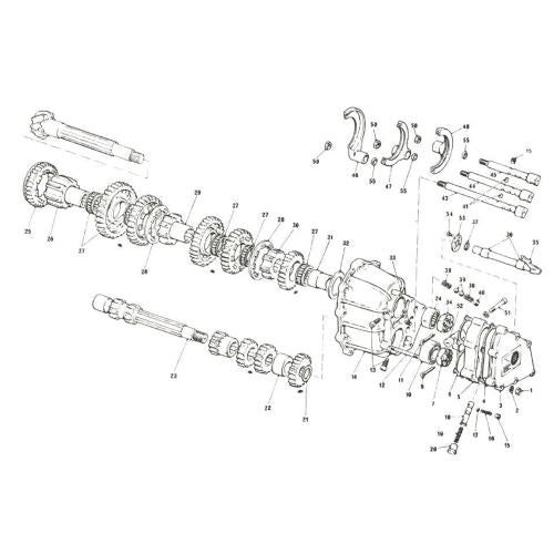 Ersatzteile FT200 Getriebe