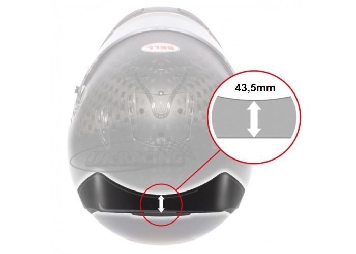 Bell Spoiler und Belüftung