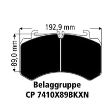 10-Kolben Mono e Bremssattel CP7411 für Scheiben-Ø 390-420mm Stärke 40,00mm