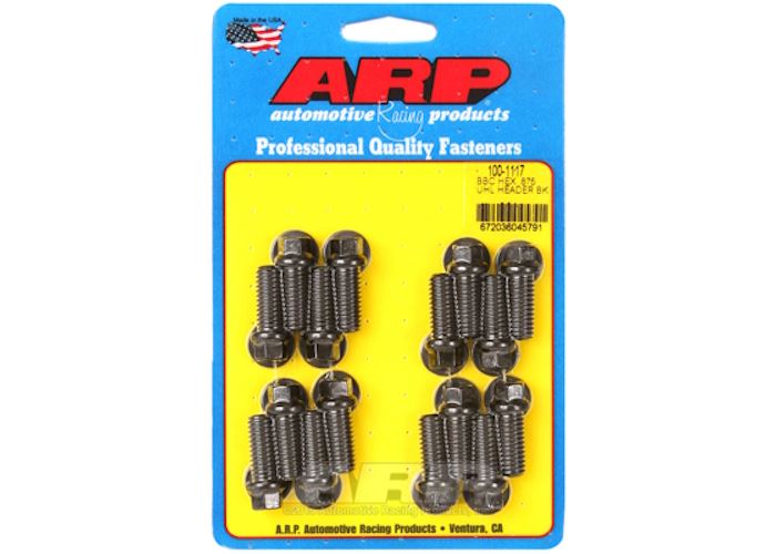 100-1117 BB Chevy hex .875 UHL header bolt kit