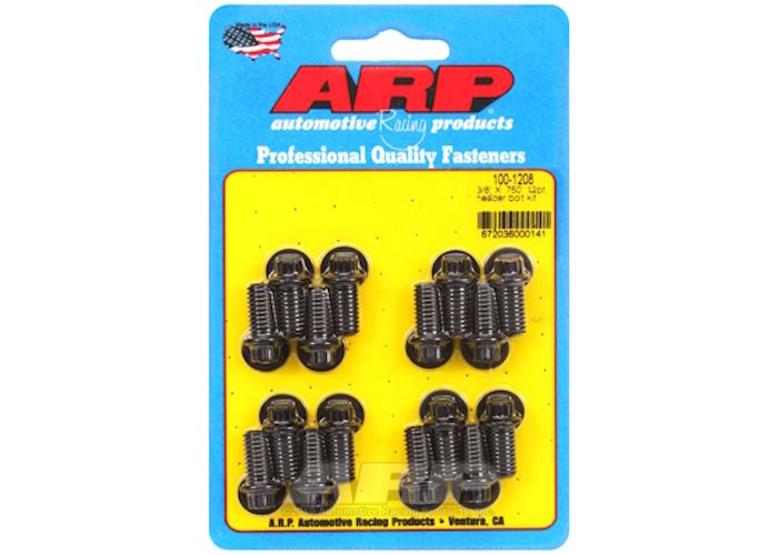 100-1208 3/8 X 0.750" 12pt header bolt kit
