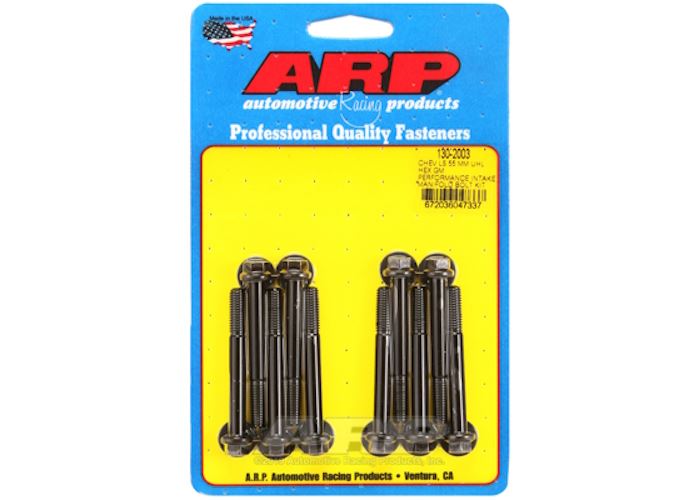 130-2003 Chevy LS 55mm UHL hex GM Performance intake manifold bolt kit