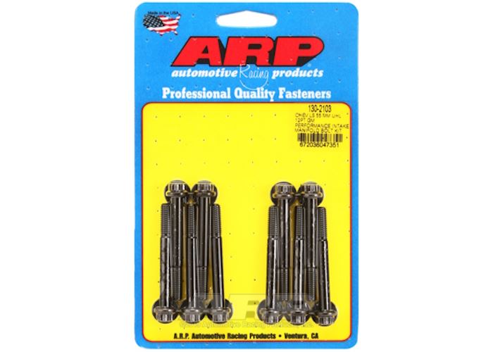 130-2103 Chevy LS 55mm UHL 12pt GM Performance intake manifold bolt kit