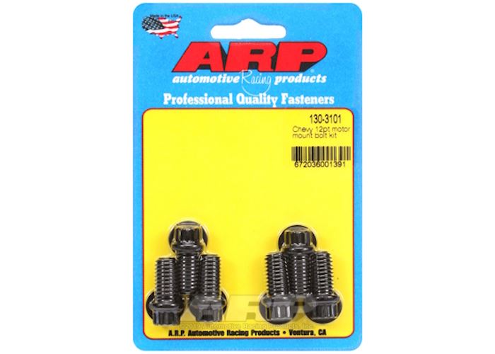 130-3101 Chevy 12pt motor mount bolt kit