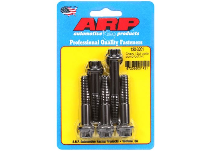 130-3201 Chevy 12pt water pump bolt kit