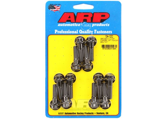 134-1202 SBC/GENIII LS 3/8 flange 12pt header bolt kit
