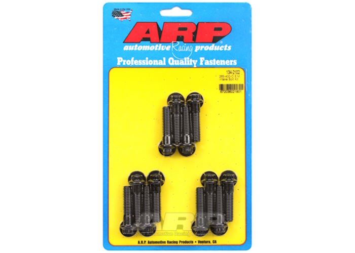 134-2102 SB Chevy 12pt intake manifold bolt kit