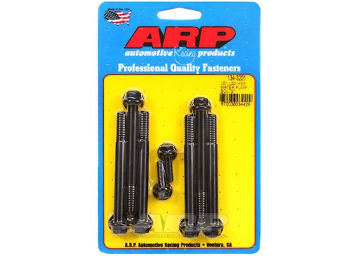 134-3201 LS1 LS2 hex water pump bolts w/thermostat housing bolts kit