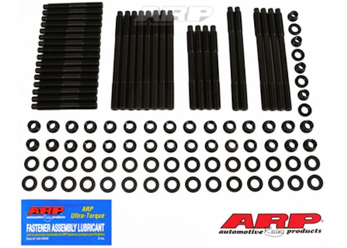 134-4307 SBC w/Brodix, Rodeck aluminum block, 12/18° WT/Clone Brodix head, 3/8 center bolt holes