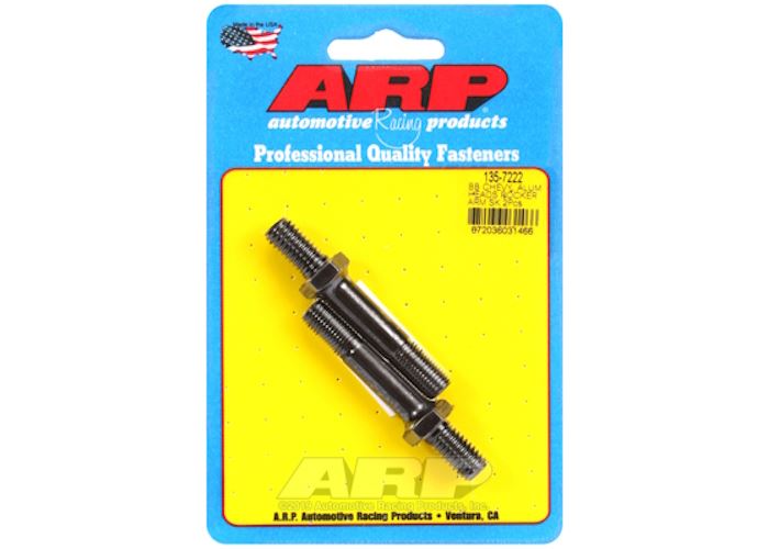 135-7222 BB Chevy w/aluminum heads rocker arm stud kit