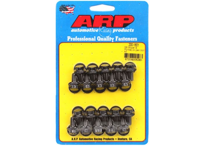 200-1801 SB Mopar & Pontiac oil pan bolt kit