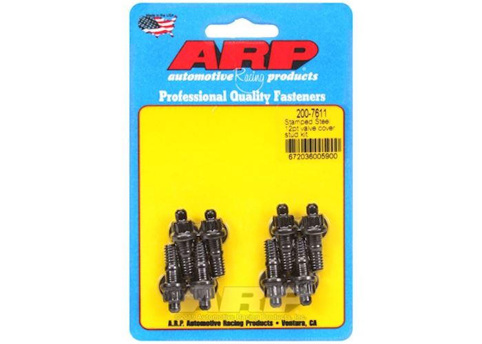 200-7611 Stamped steel 12pt valve cover stud kit