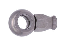 Edelstahl Ringstutzen kurz mit Schlauchanschluss