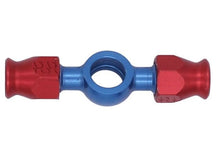 Aluminium Doppelringstutzen mit Schlauchanschluss