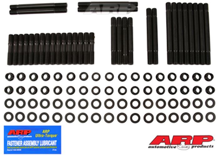234-4708 SB Chevy 18° raised port head stud kit