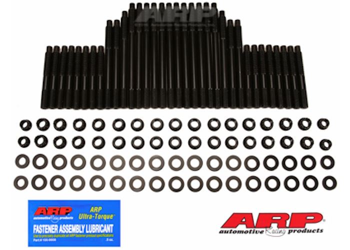 234-4710 SB Chevy Rodeck alum blck w/18° Chevy hds 12pt hsk