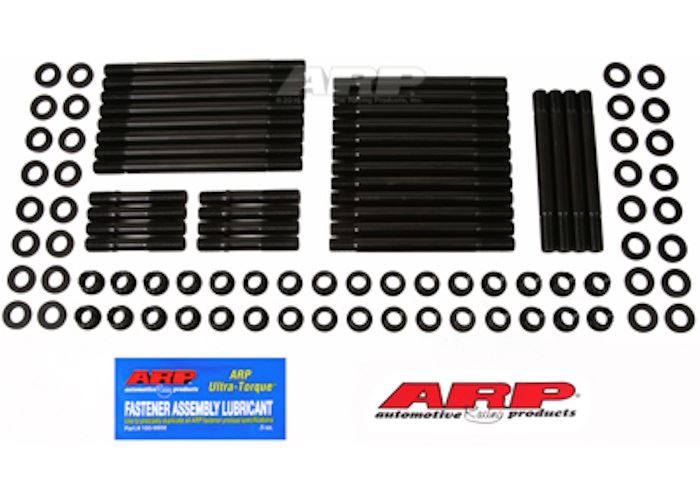 235-4716 BB Chevy Merlin - World 12pt undercut head stud kit (8 long studs)