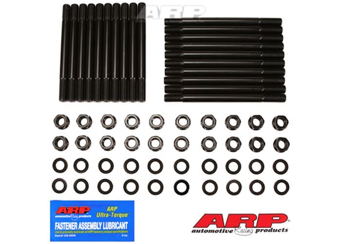254-4111 Ford 351 R Block, w/C-3heads, hex head stud kit
