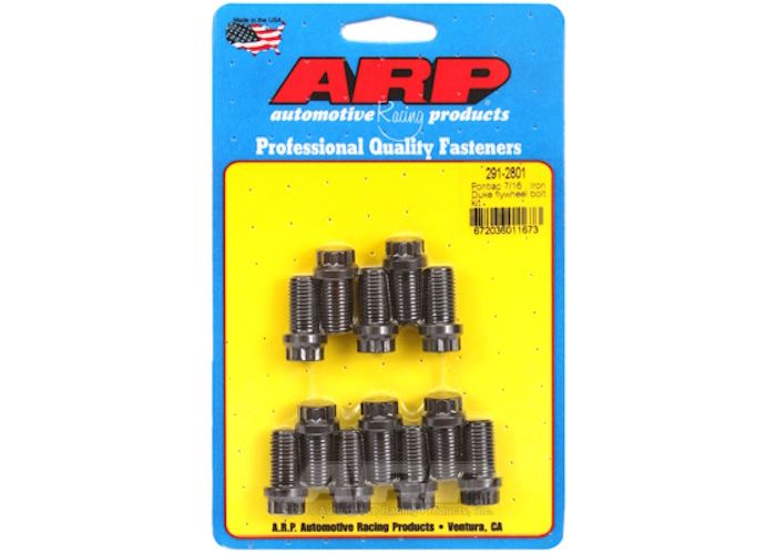 291-2801 Pontiac 7/16  Iron Duke flywheel bolt kit