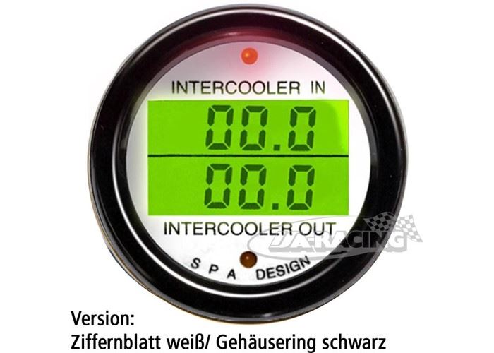 Doppelinstrument 2x Ladelufttemperatur