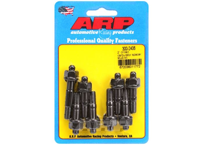 300-2406 2" drilled carburetor spacer stud kit