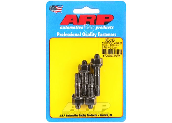 300-2424 Moroso 64927 dual return spring no spacer plate pro series carb stud kit