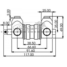 CP5507-2 AP Racing Waagebalken verstärkte Version