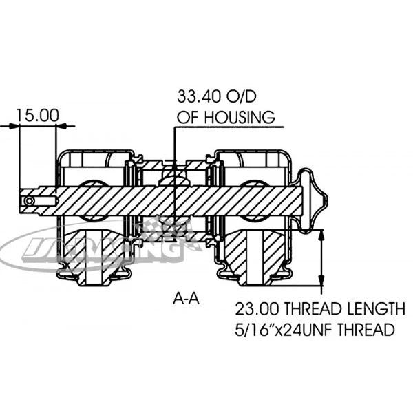 CP5507-2 AP Racing Waagebalken verstärkte Version