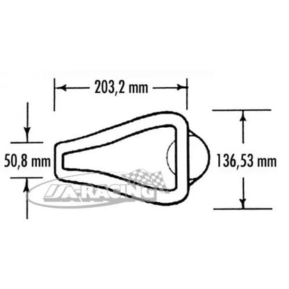 Lufteinlass V-Typ klein
