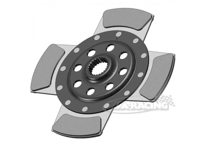 CP8405 4-Segment-Cerametallic Mitnehmerscheibe Ø184mm