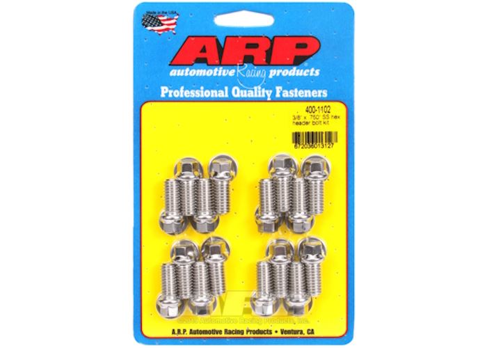 400-1102 3/8 x 0.750 SS hex header bolt kit