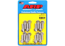 400-1104 3/8 x 0.875 drilled SS header bolt kit