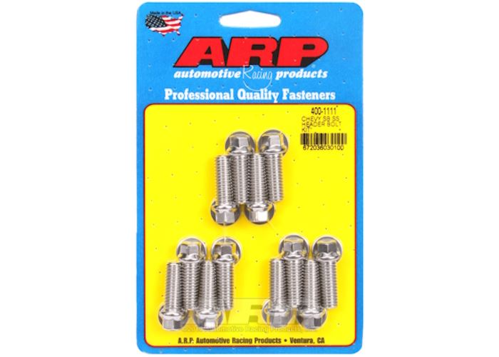 400-1111 SB Chevy SS hex header bolt kit