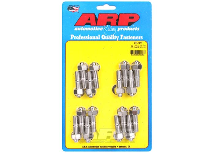 400-1413 BB Chevy 3/8 hex SS header stud kit