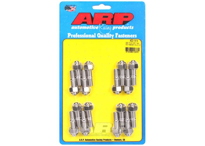 400-1414 SB Ford 3/8 hex SS header stud kit
