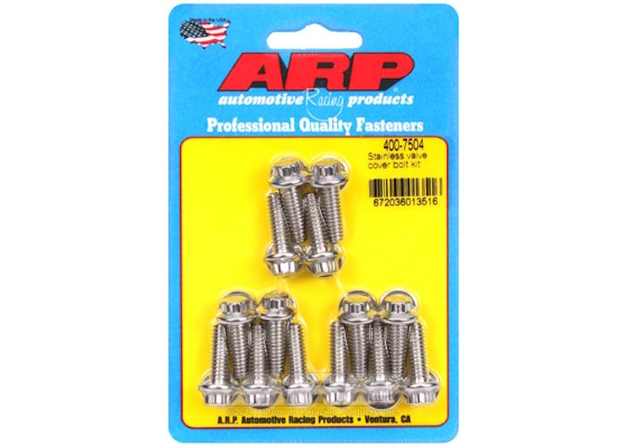 400-7504 SS valve cover bolt kit