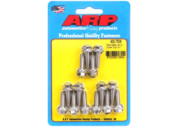 400-7508 SS valve cover bolt kit