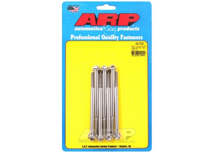 400-7523 Merlin block, Brodix head BB hex valve cover bolt kit