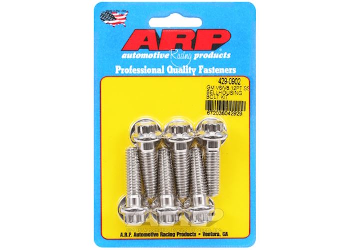 429-0902 GM V6/V8 SS 12pt bellhousing bolt kit
