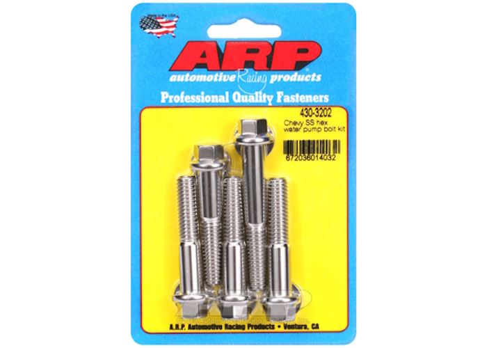 430-3202 Chevy SS hex water pump bolt kit