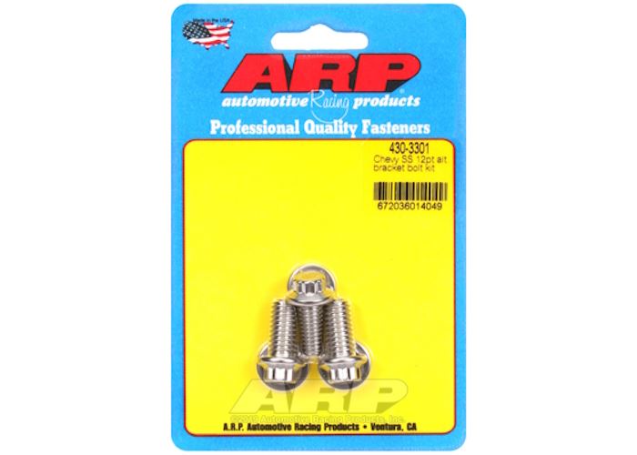 430-3301 Chevy SS 12pt alternator bracket bolt kit
