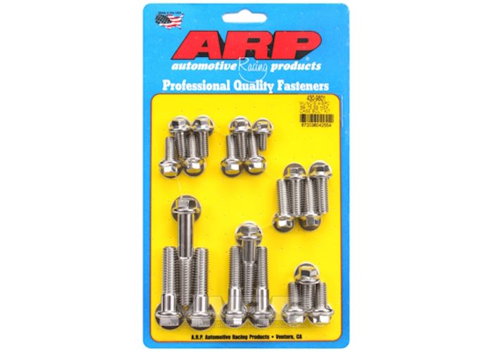 430-9801 Muncie 4-spd 1969-1975 SS hex trans case bolt kit