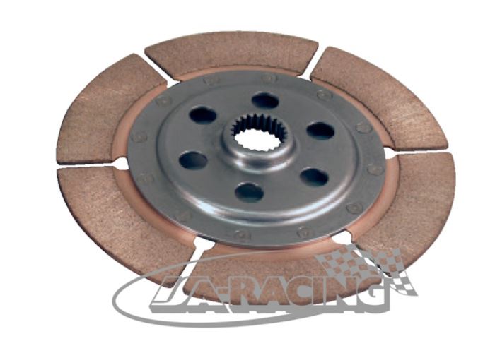 Sintermetall Vollscheibe gekröpft 12-Nieten Ø184mm, Set mit 2 Scheiben