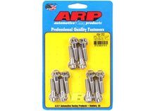 434-1202 SBC/GENIII LS 3/8 flange SS 12pt header bolt kit