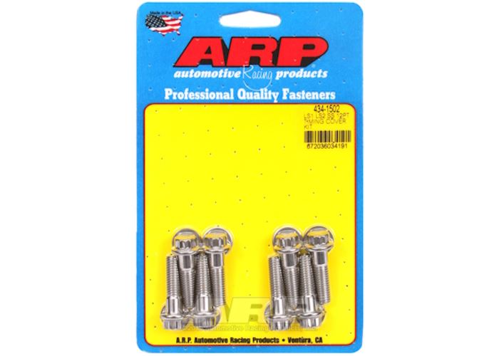 434-1502 LS1 LS2 SS 12pt timing cover bolt kit