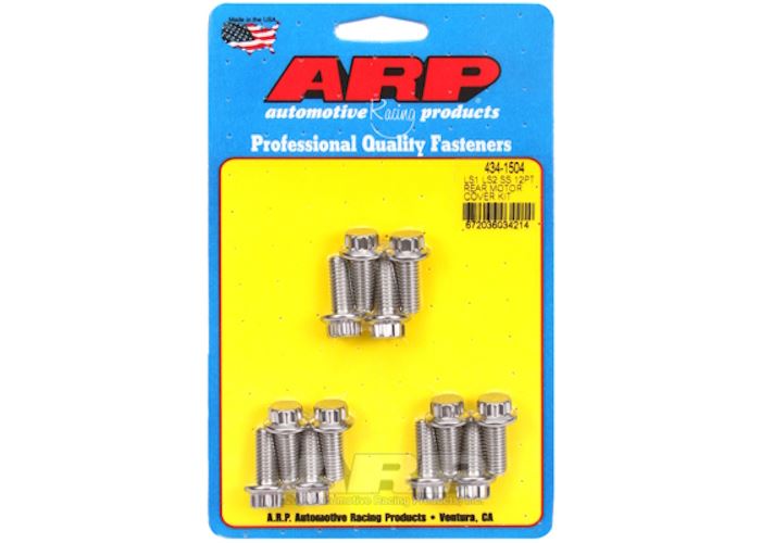 434-1504 LS1 LS2 SS 12pt rear motor cover bolt kit