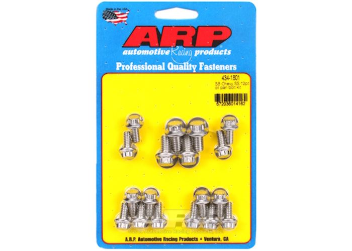 434-1801 SB Chevy SS 12pt oil pan bolt kit
