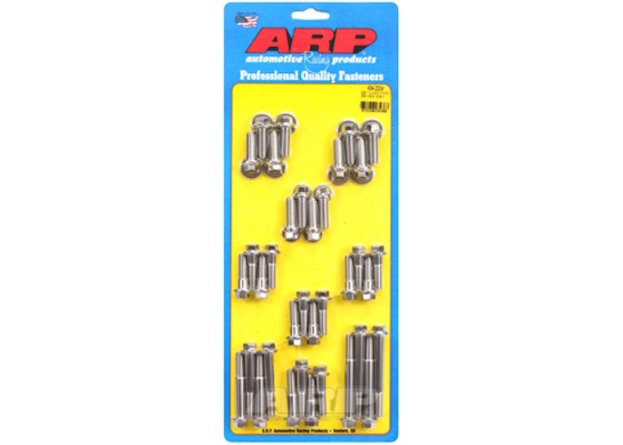 434-2004 SB Tuned Port complete SS hex intake manifold bolt kit